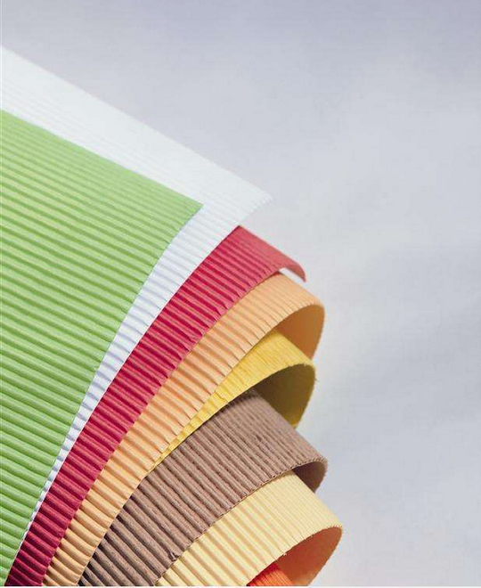 Color Corrugated Paper