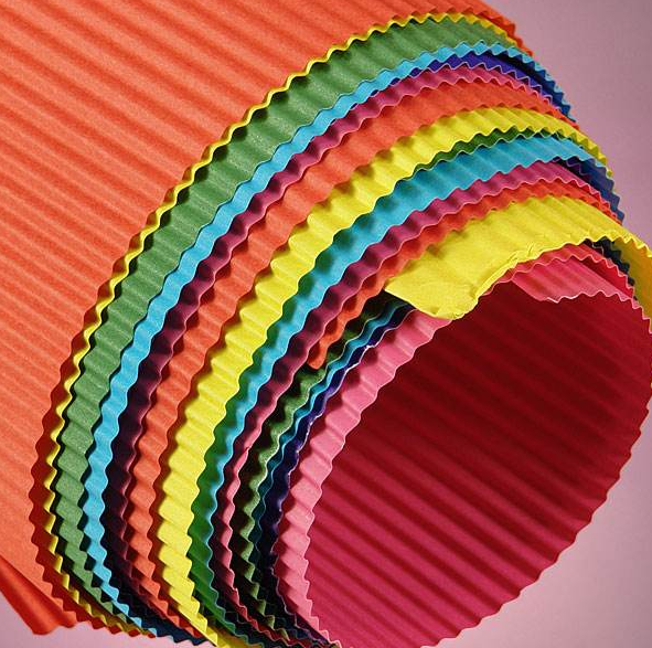 Color Corrugated Paper