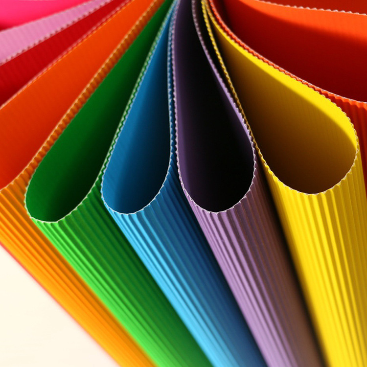 Color Corrugated Paper